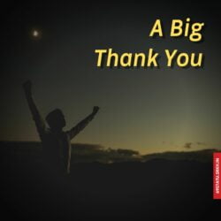 A Big Thank You Images