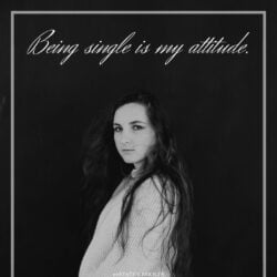 Attitude Images – Being single is my attitude