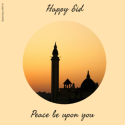 Beautiful Eid Greeting Card