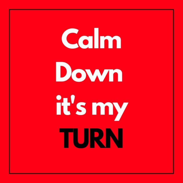 Calm Down its my turn Attitude WhatsApp Dp full HD free download.