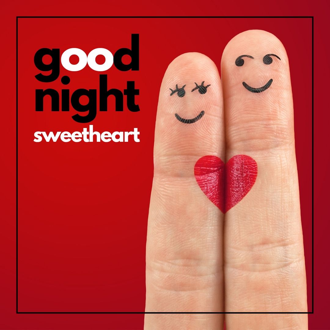 Cute Romantic Good Night SweetHeart Image