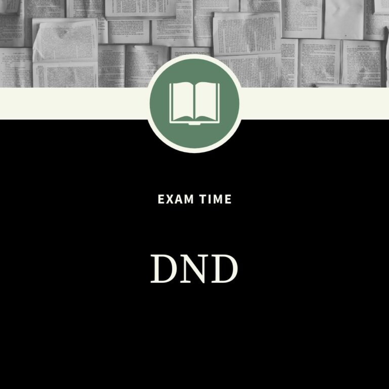DND Exam WhatsApp Dp Image full HD free download.