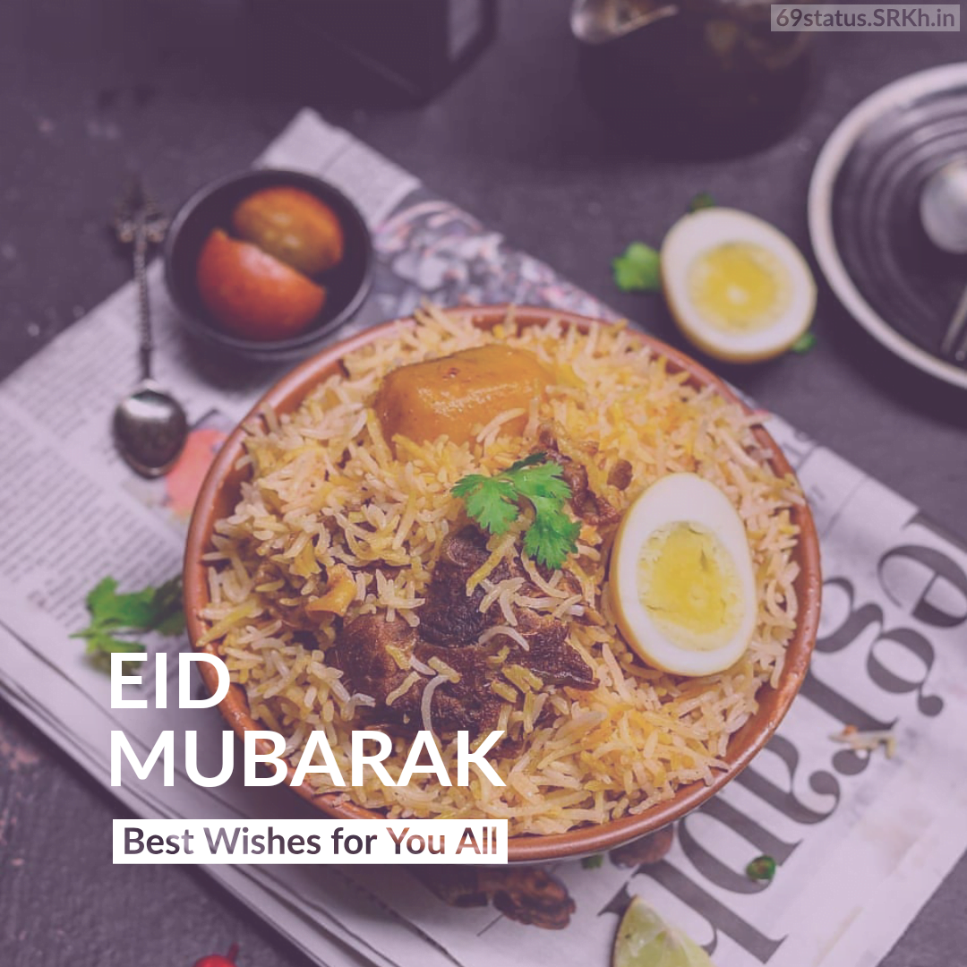 Eid Mubarak Biriyani HD Pic