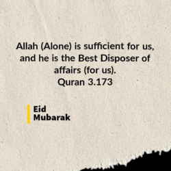 Eid Mubarak Quran Quotes HD