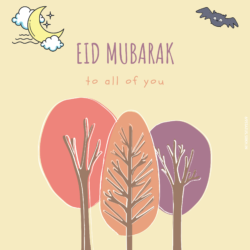 Eid Mubarak to all moon pic