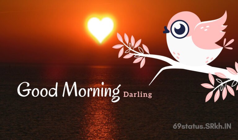 Good Morning Darling Romantic Image full HD free download.