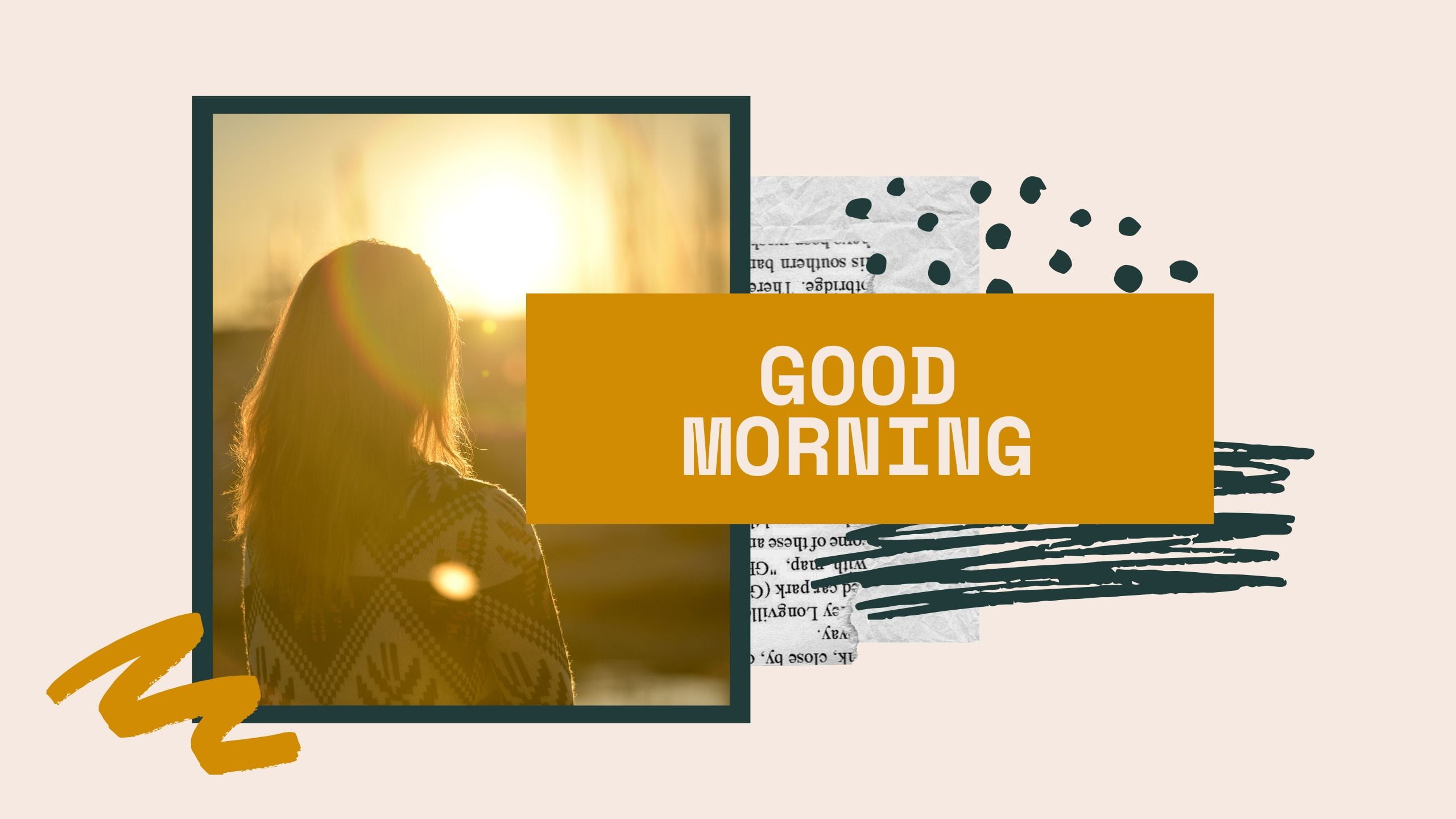 Good Morning Image with sun rising full HD free download.