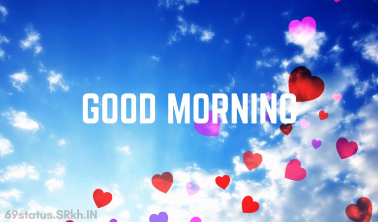 Good Morning Romantic blue sky Image full HD free download.