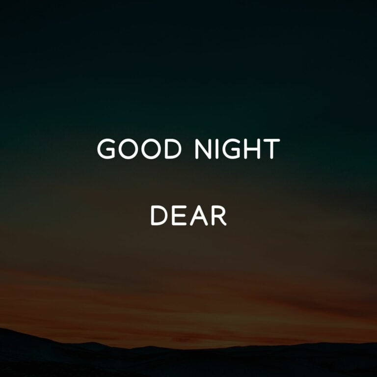 Good Night Dear sad image full HD free download.