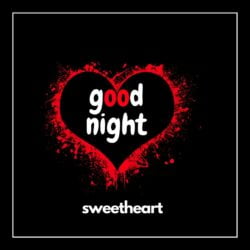 Good Night Sweet Heart love image