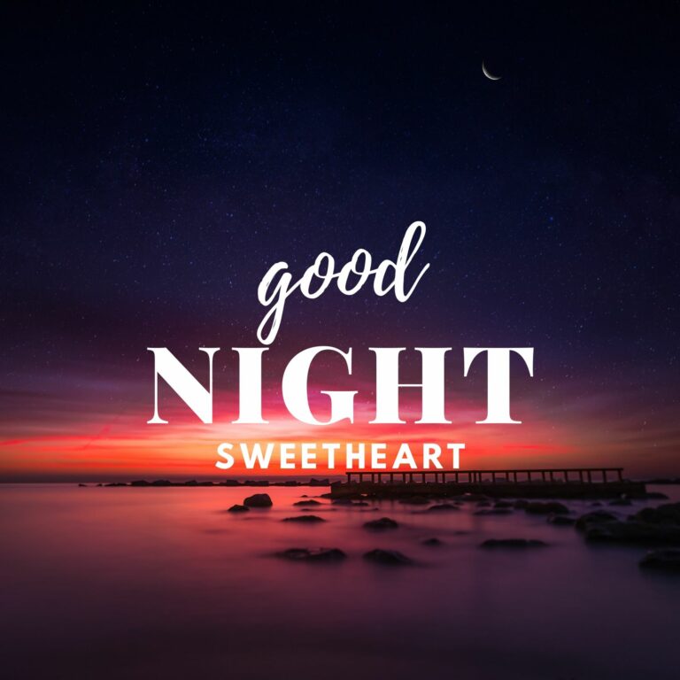 Good Night Sweetheart images full HD free download.