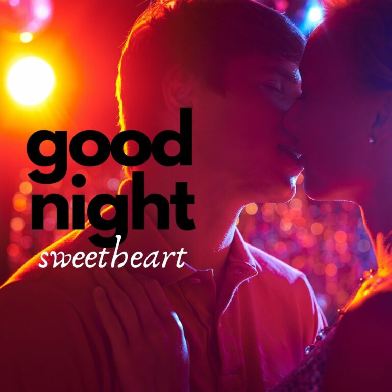 Good Night Sweetheart kiss pic full HD free download.