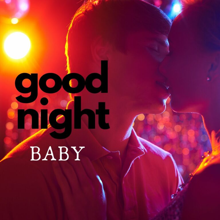 Good Night baby kiss picture full HD free download.