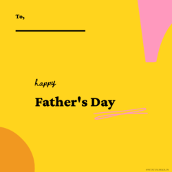 Happy Father’s Day Image with Name