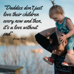 Happy Fathers Day Image with Quote