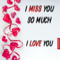 I Love You and miss you images