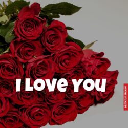 I Love You flowers images