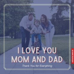 I Love You mom and dad images hd