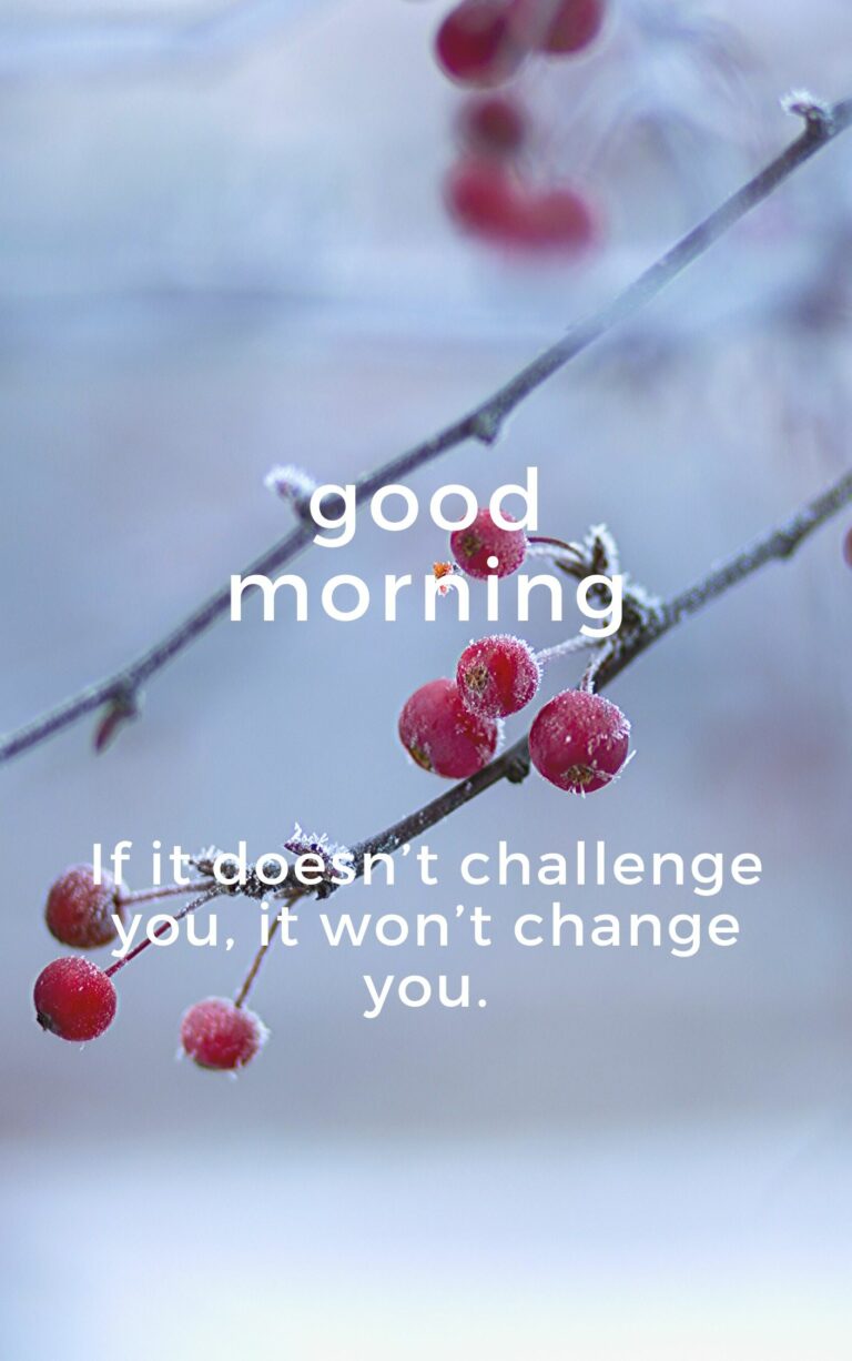 If it doesnt challenge you it wont change you. Good Morning Wishes full HD free download.