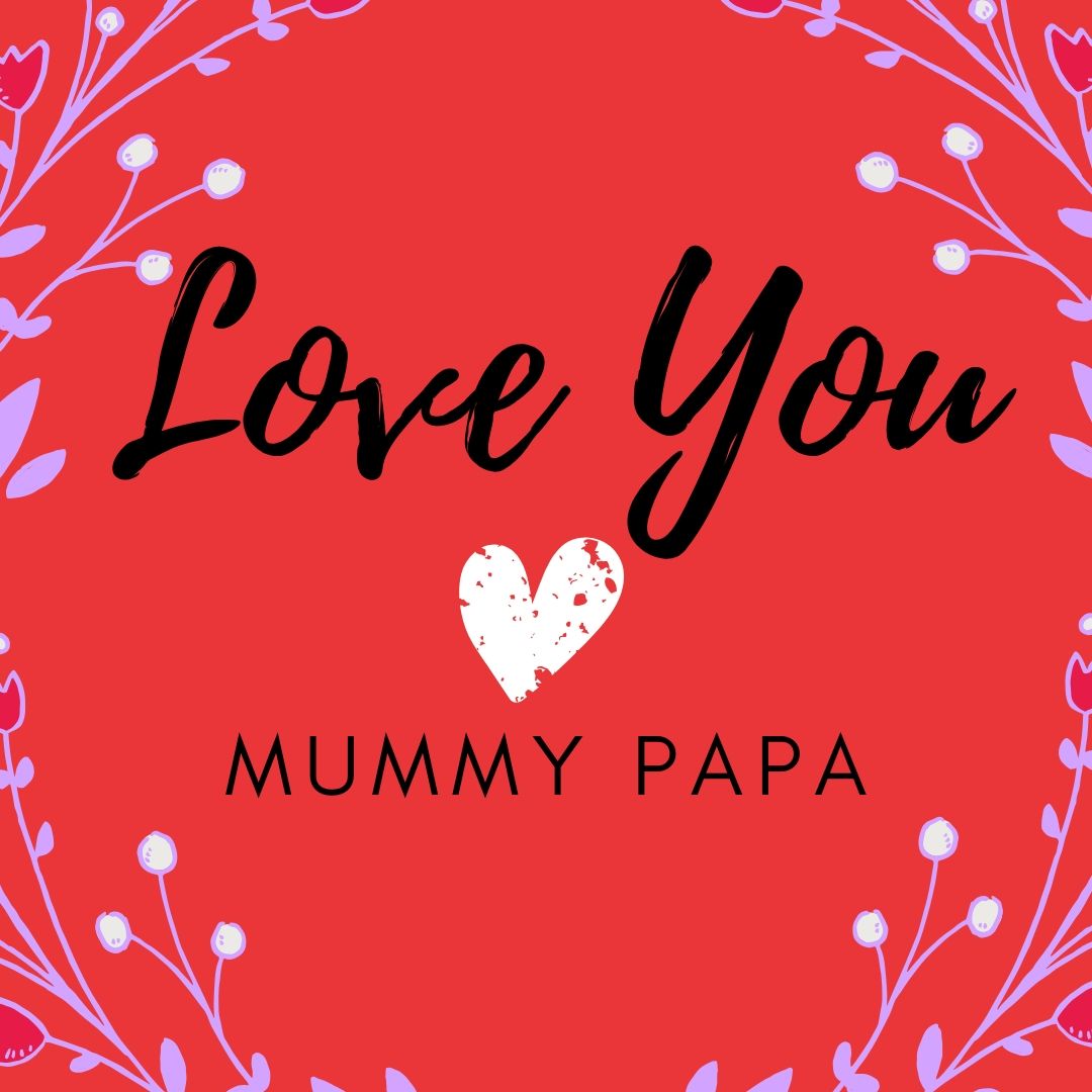 Love You Mummy Papa Dp image for WhatsApp