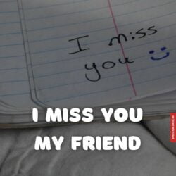 Miss you friend images