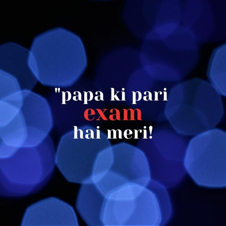 Papa ki pari Exam hai meri WhatsApp Dp Image full HD free download.