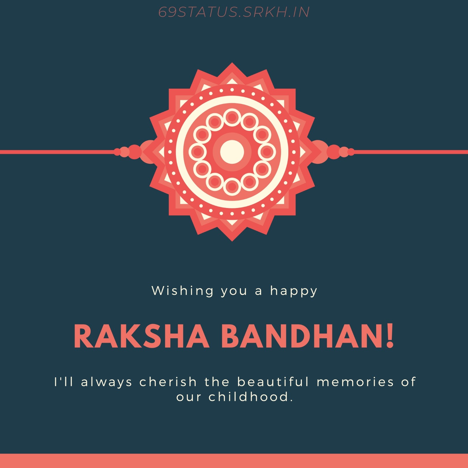 Raksha Bandhan Wish for Brother and Sister