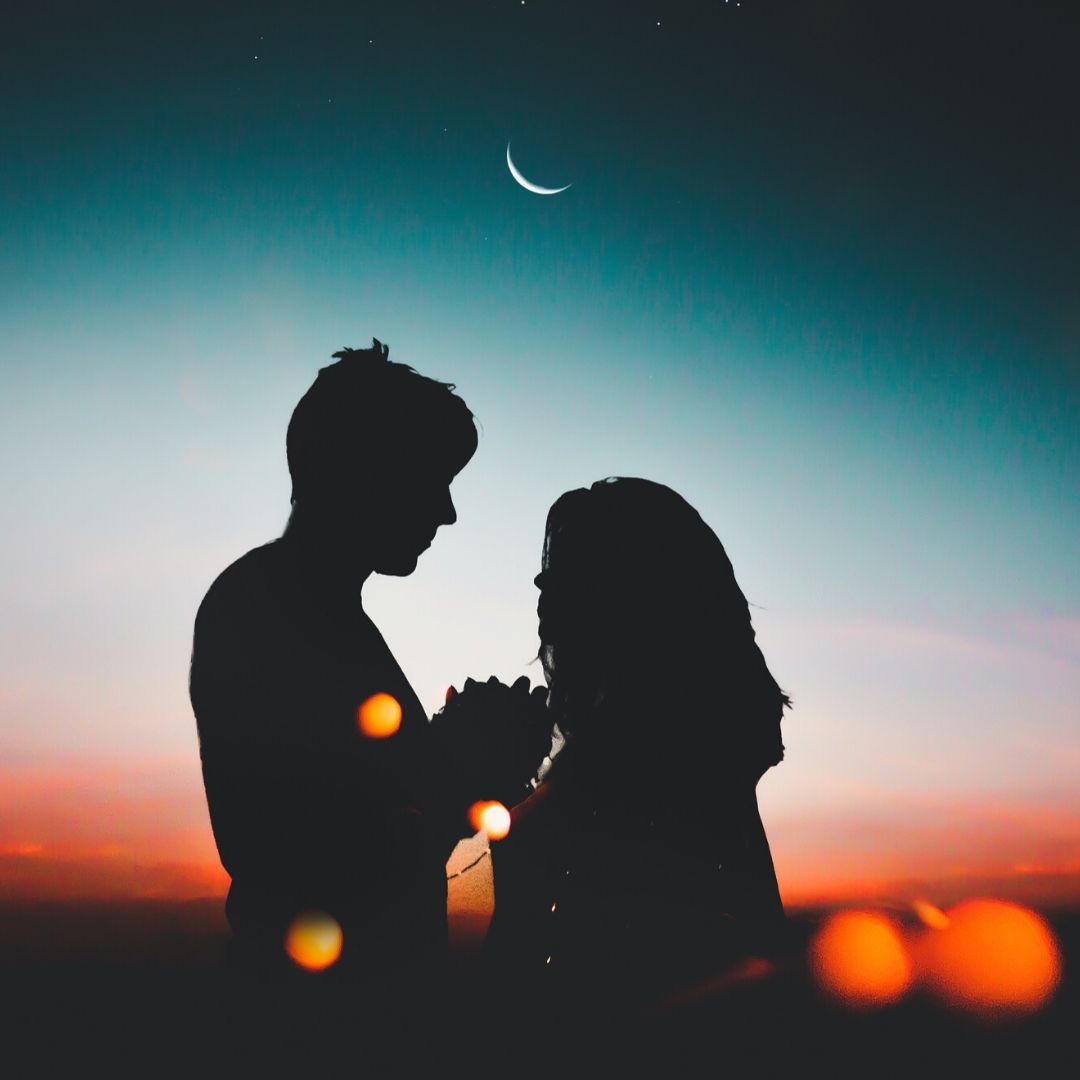 Romantic Couple at sunset DP