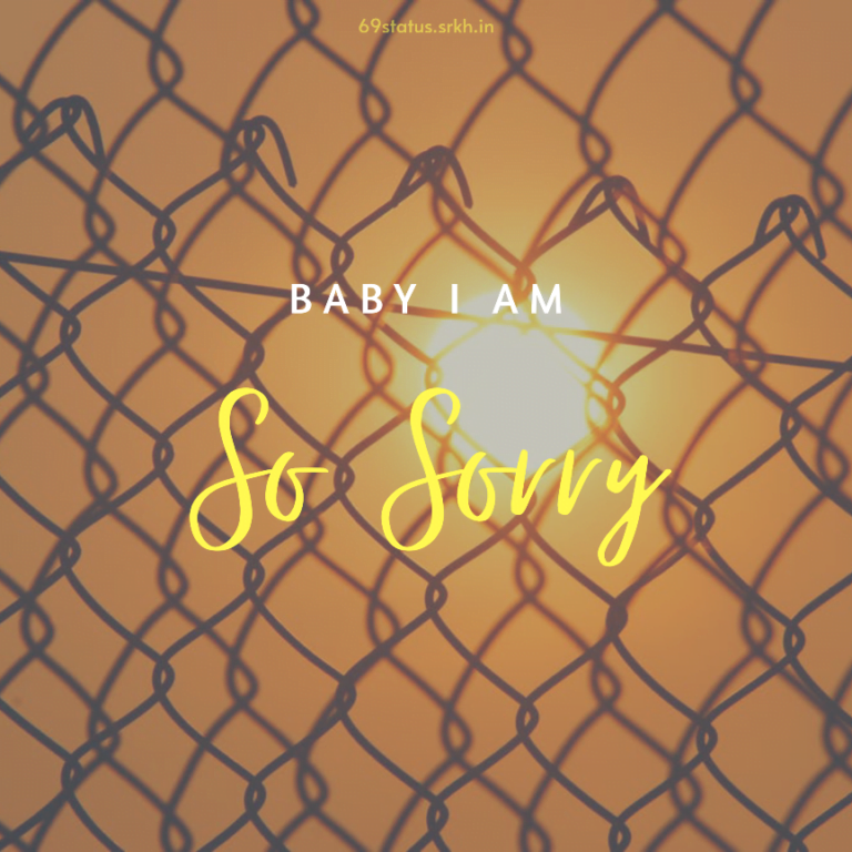 Sorry Love Image HD Sorry Baby full HD free download.