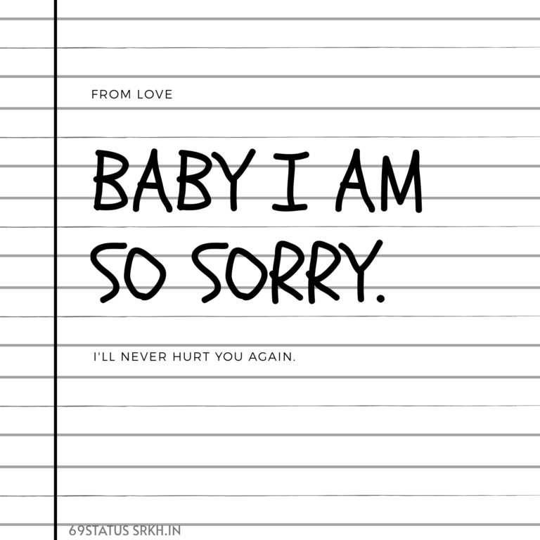 Sorry Love Picture HD Baby I Am So Sorry full HD free download.