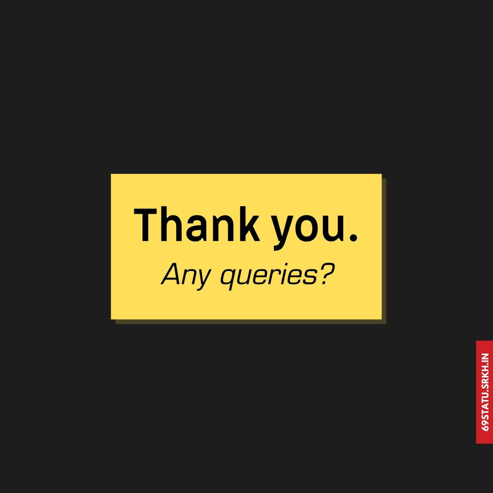 Thank You Any Queries Images for PPT