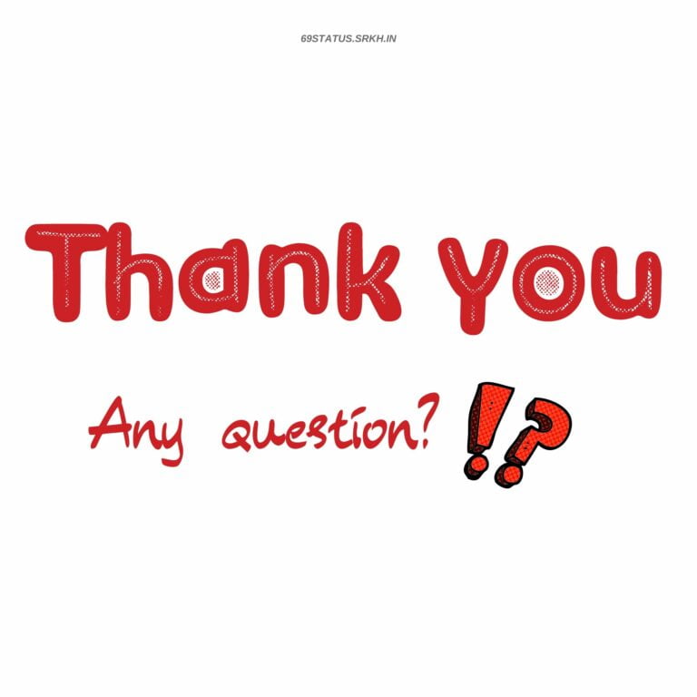 Thank You Any Question Images HD full HD free download.