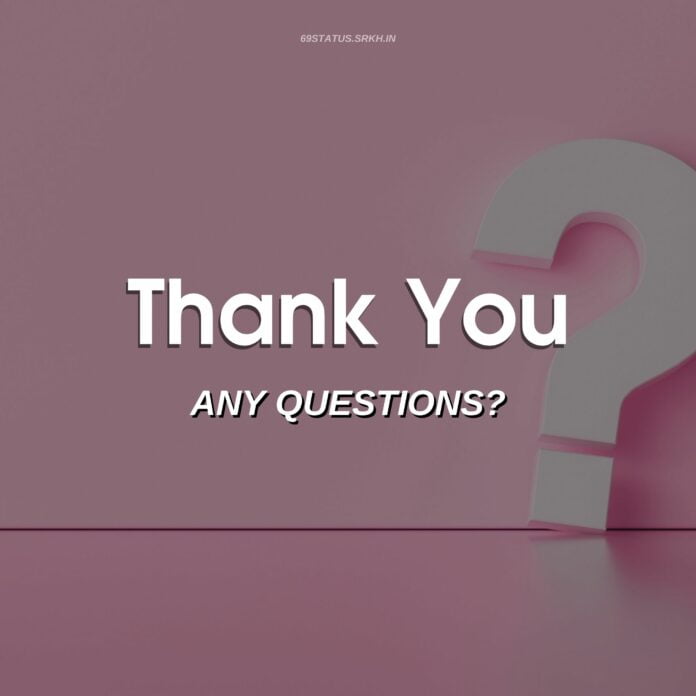 🔥 Thank You Any Queries Images for PPT HD Download free - Images SRkh