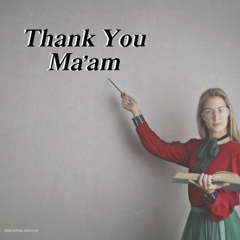 Thank You Maam Images full HD free download.