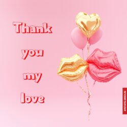 Thank You My Love Images