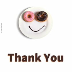 Thank You Smiley Images – Donut