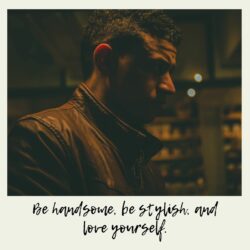 Whatapp Dp – Be handsome, be stylish, and love yourself