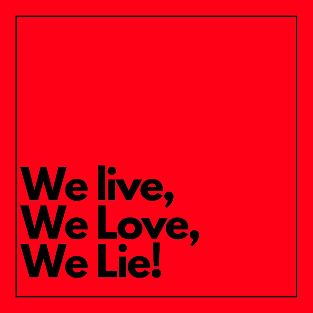 Whatapp Dp – We live, we love, we lie image – Alan Walker