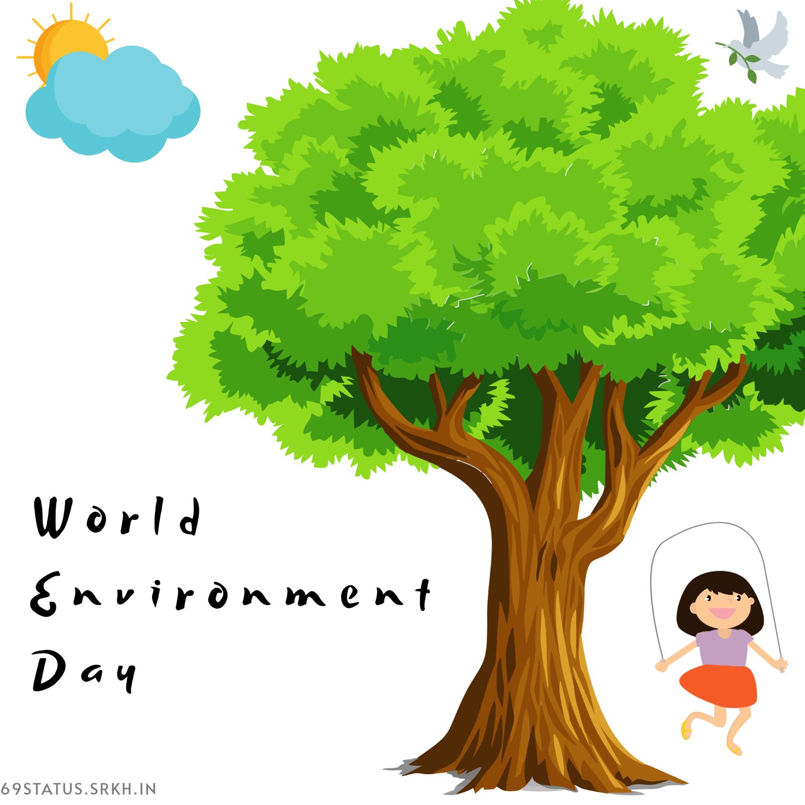World Environment Day Cartoon Images Drawing
