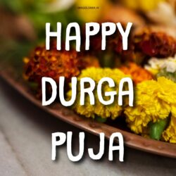 Durga Puja Good Morning Image