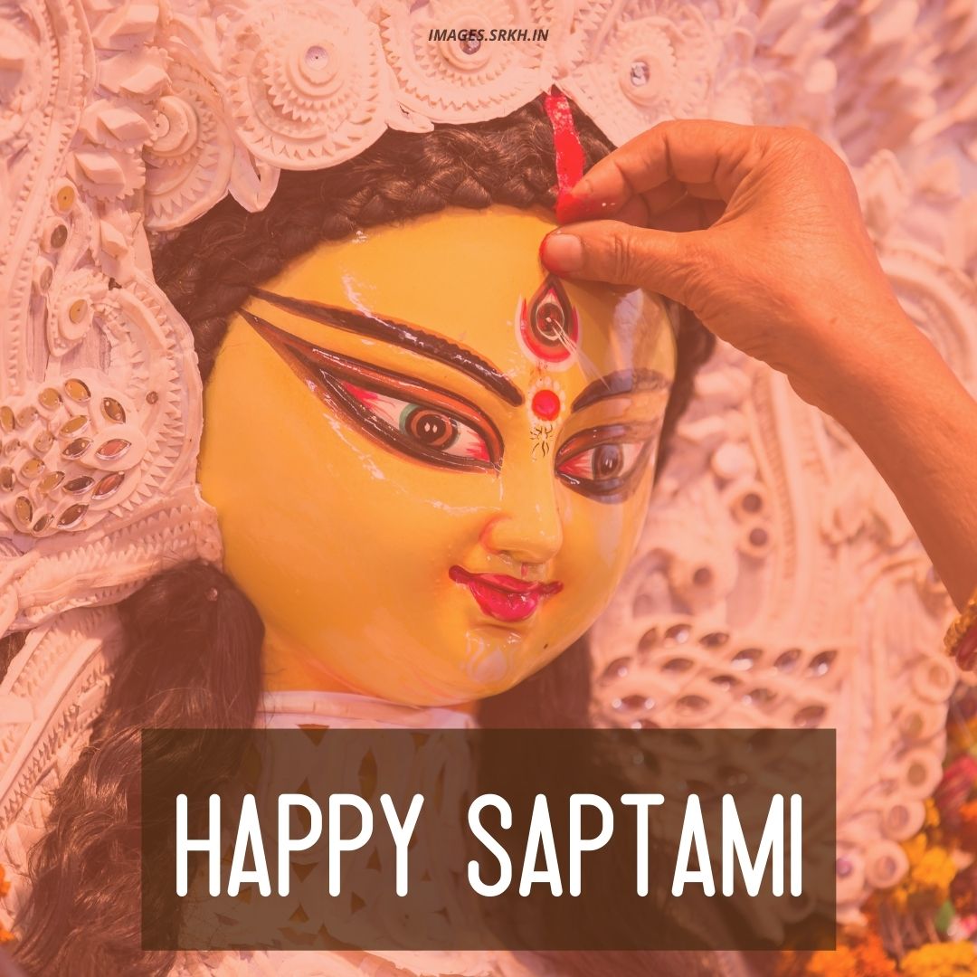 Happy Saptami Durga Puja Image