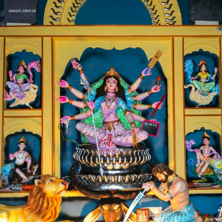 Kolkata Durga Puja Pandal Image full HD free download.