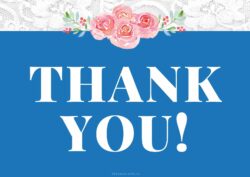 Thank You Card Images – Thank You