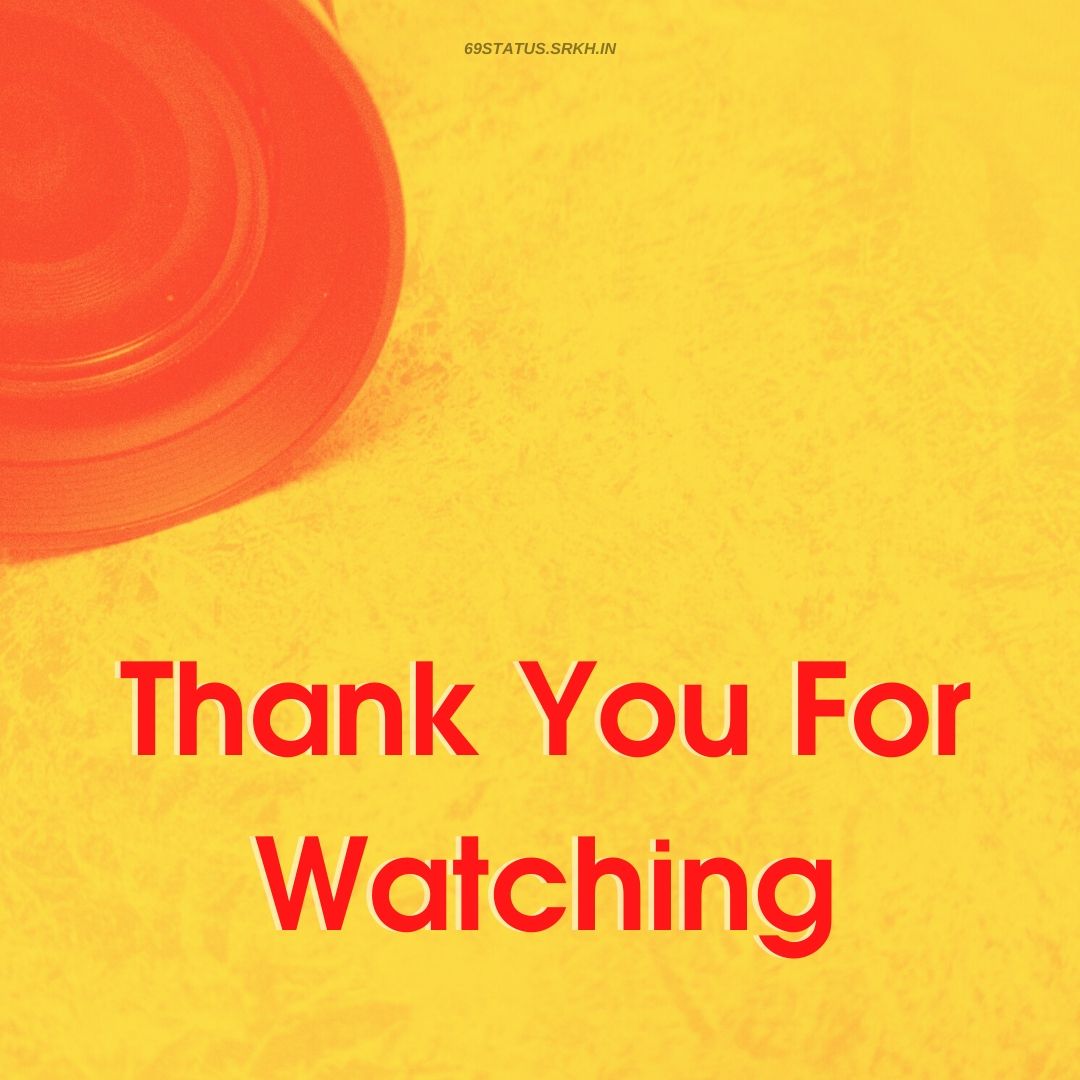 Thank You For Watching Images HD