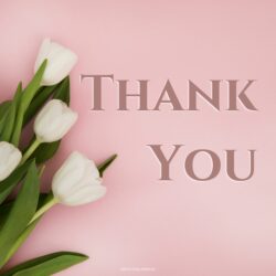 Thank You Images with Flowers in Full HD