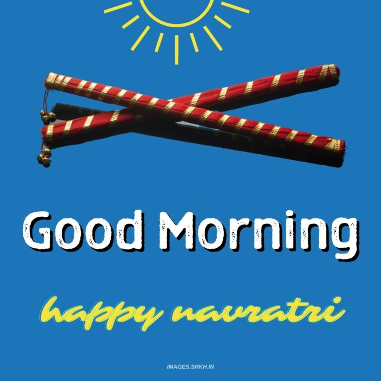 Good Morning Navratri Image full HD free download.