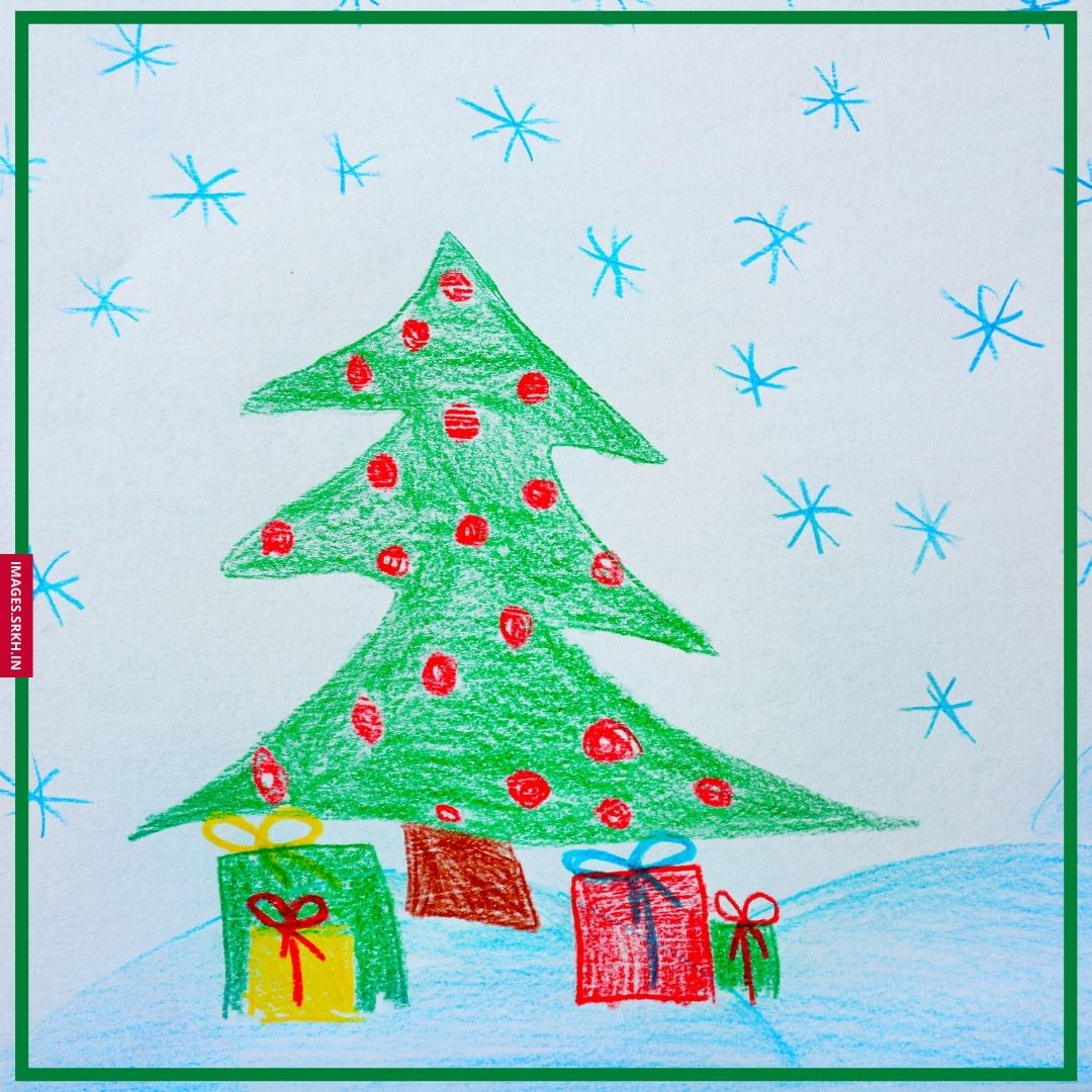 Christmas Tree Images For Drawing
