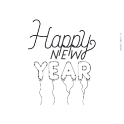 Happy New Year Png Text