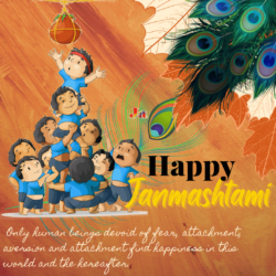Happy Krishna Janmashtami Fastival