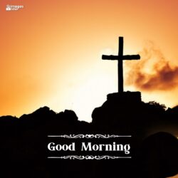 Good Morning Images For God Christian cross